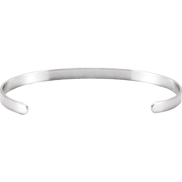 Sterling Silver Bangle 7 1/2 Bracelet
