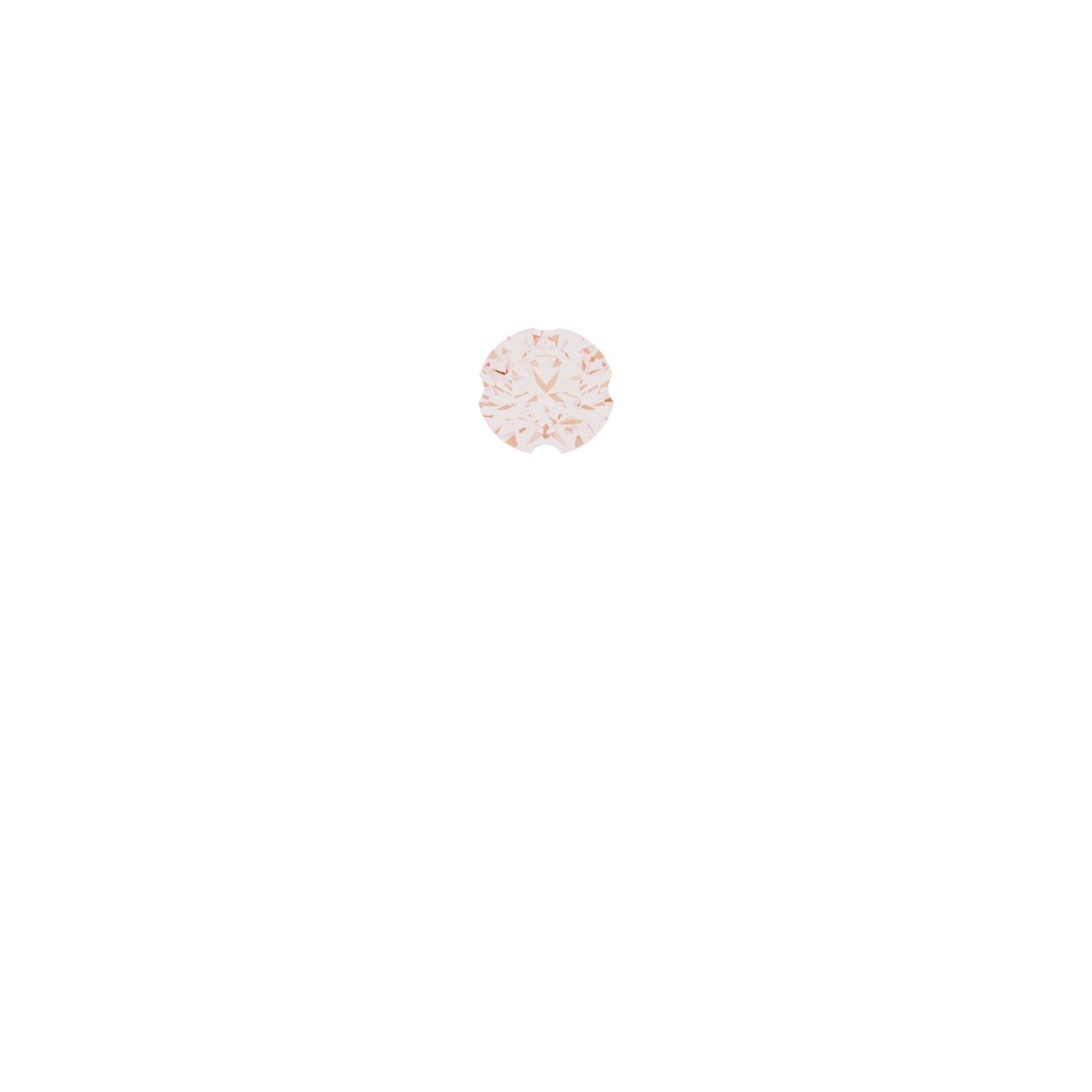 Alternative view of 1/10 CTW Natural Diamond Mens Band – 14K Rose Gold