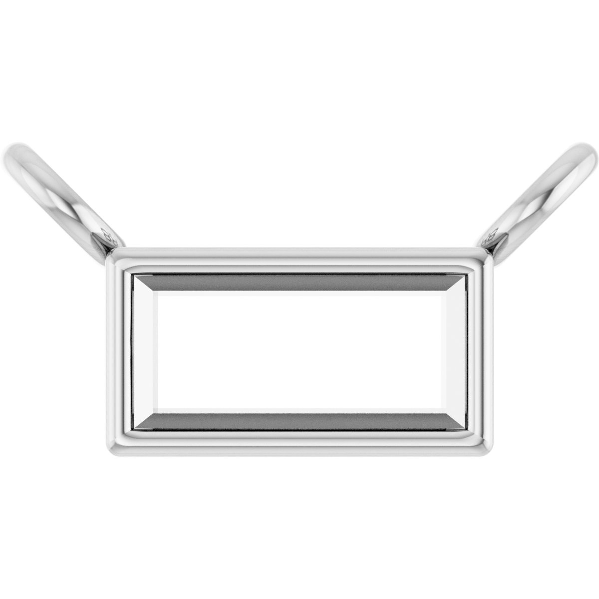 Bezel-Set Necklace Center