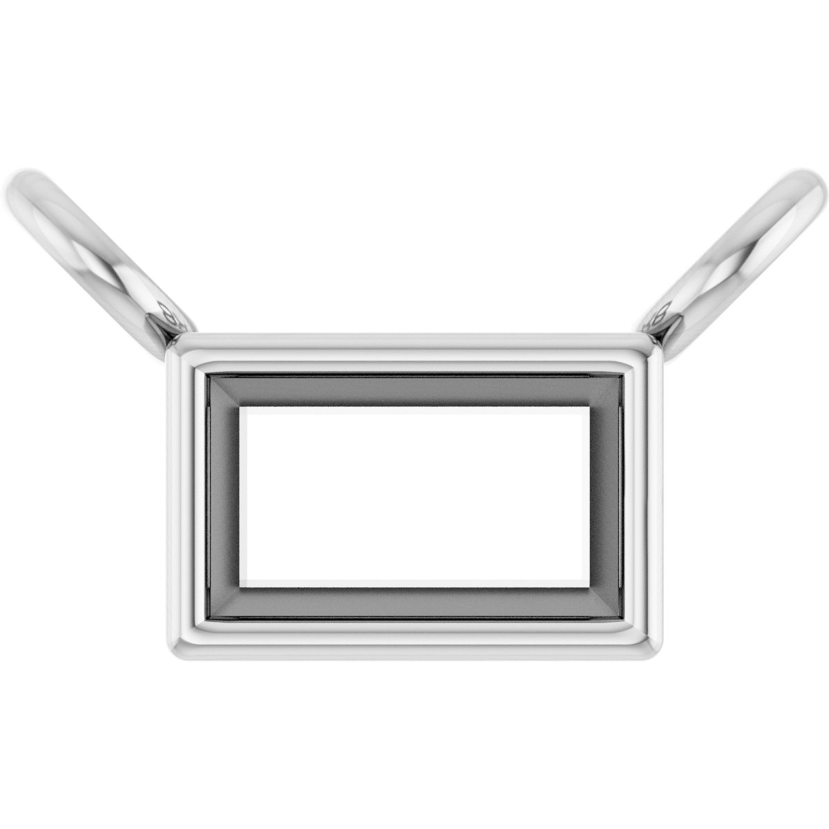 Bezel-Set Necklace Center