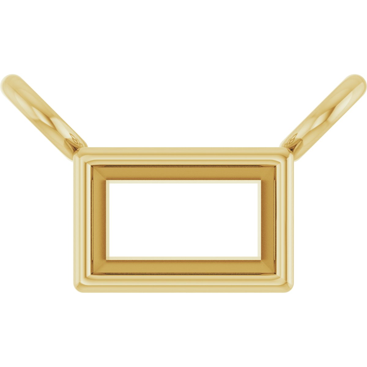 Bezel-Set Necklace Center