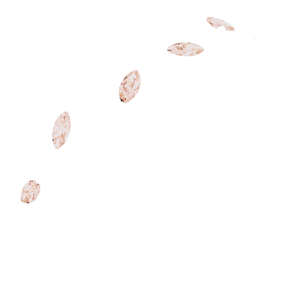 1/3 CTW Natural Diamond Anniversary Band – 14K Rose Gold