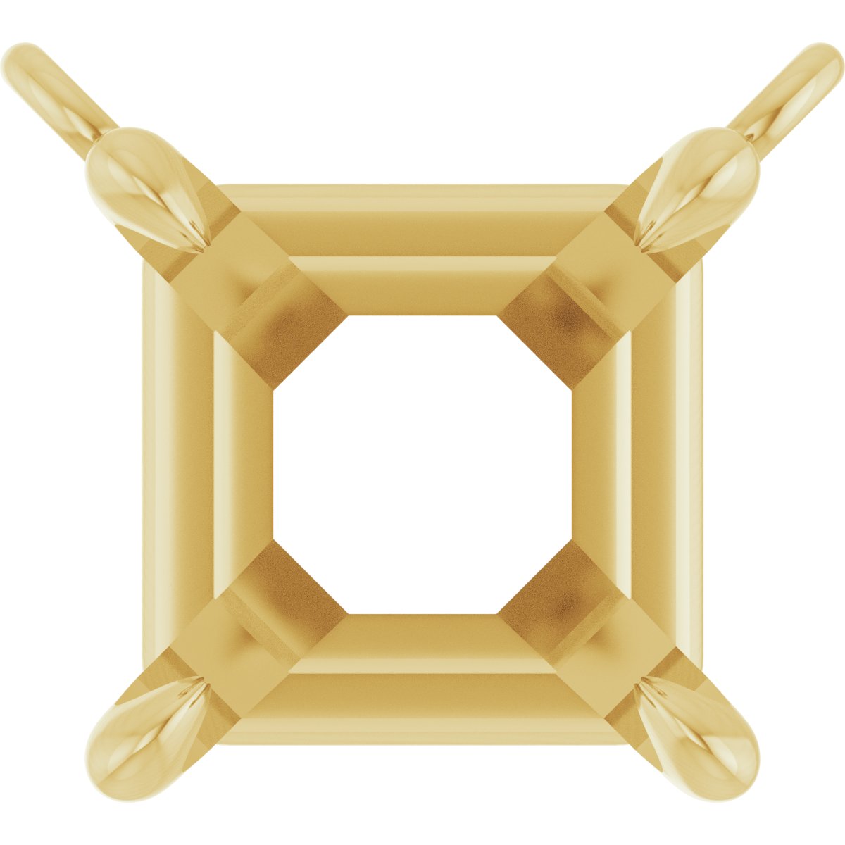 Claw-Prong Solitaire Necklace Center