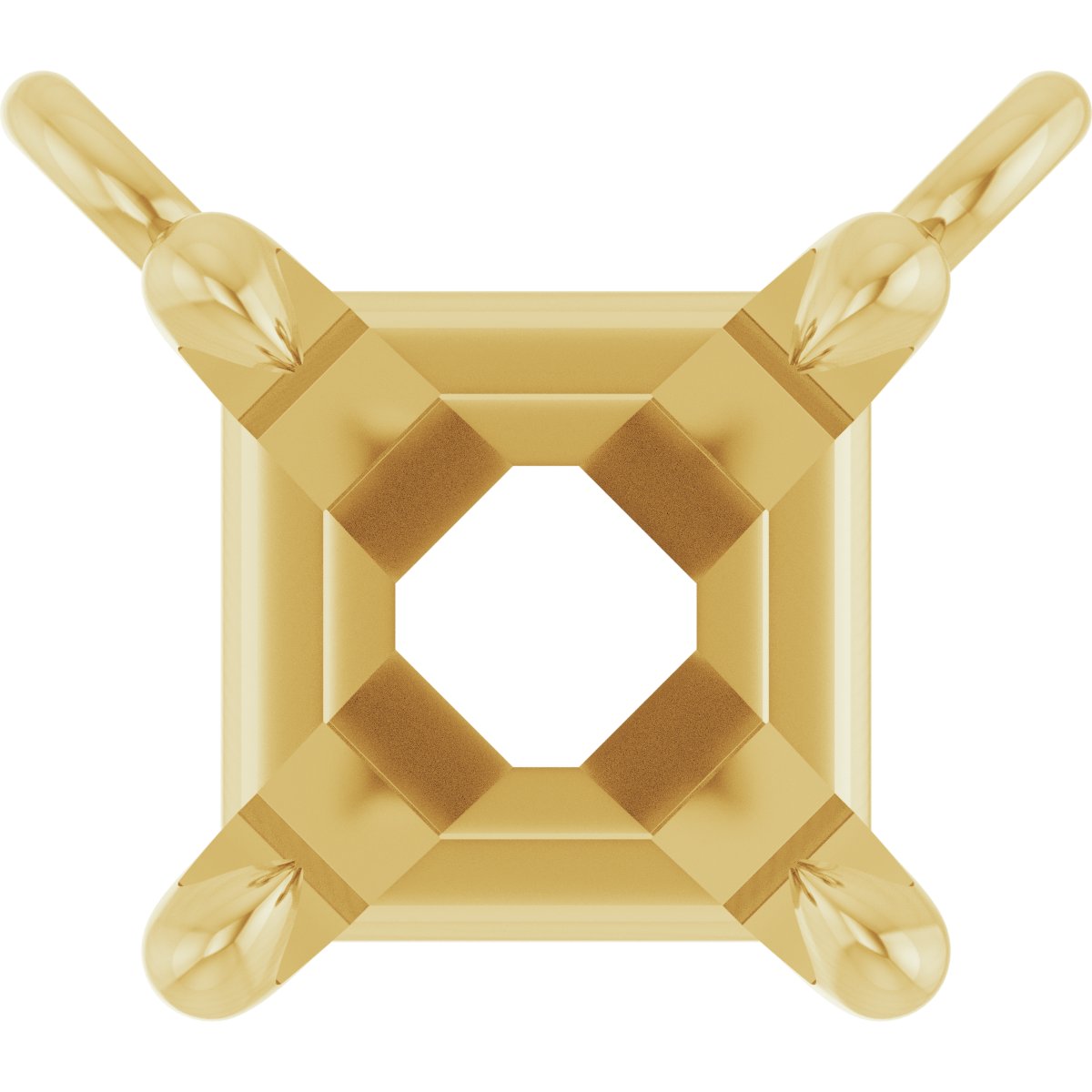 Claw-Prong Solitaire Necklace Center