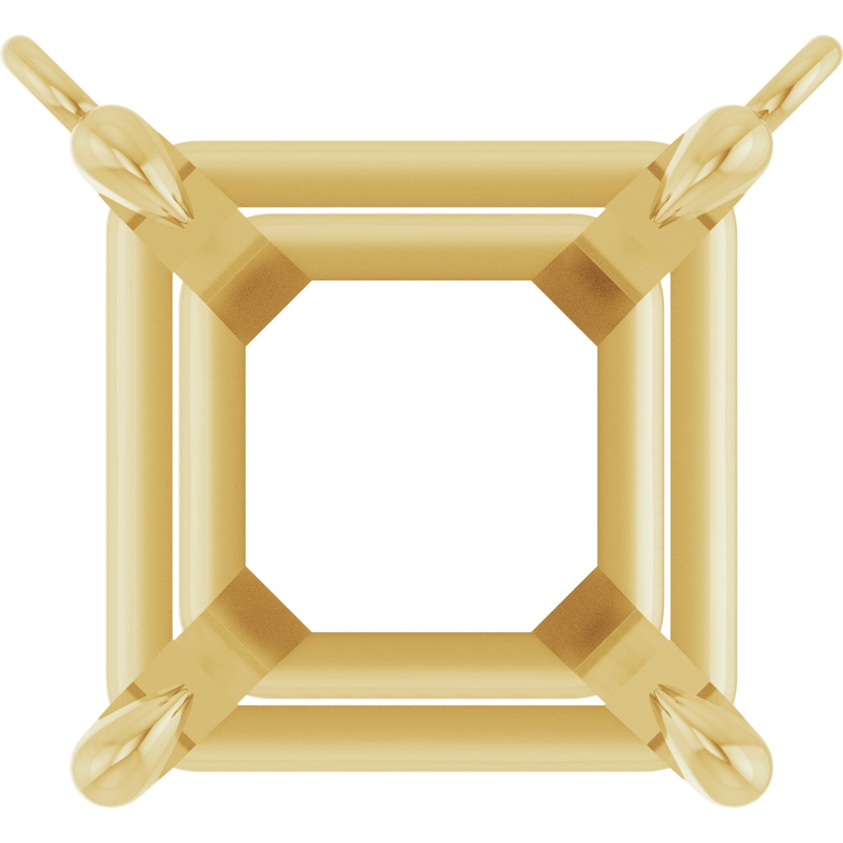 Claw-Prong Solitaire Necklace Center