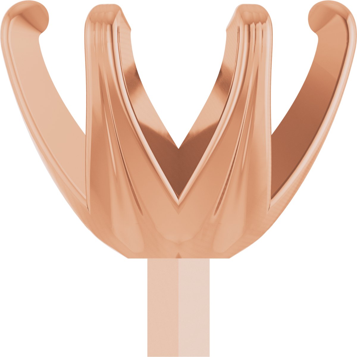 Low Solstice Solitaire® Peg Setting