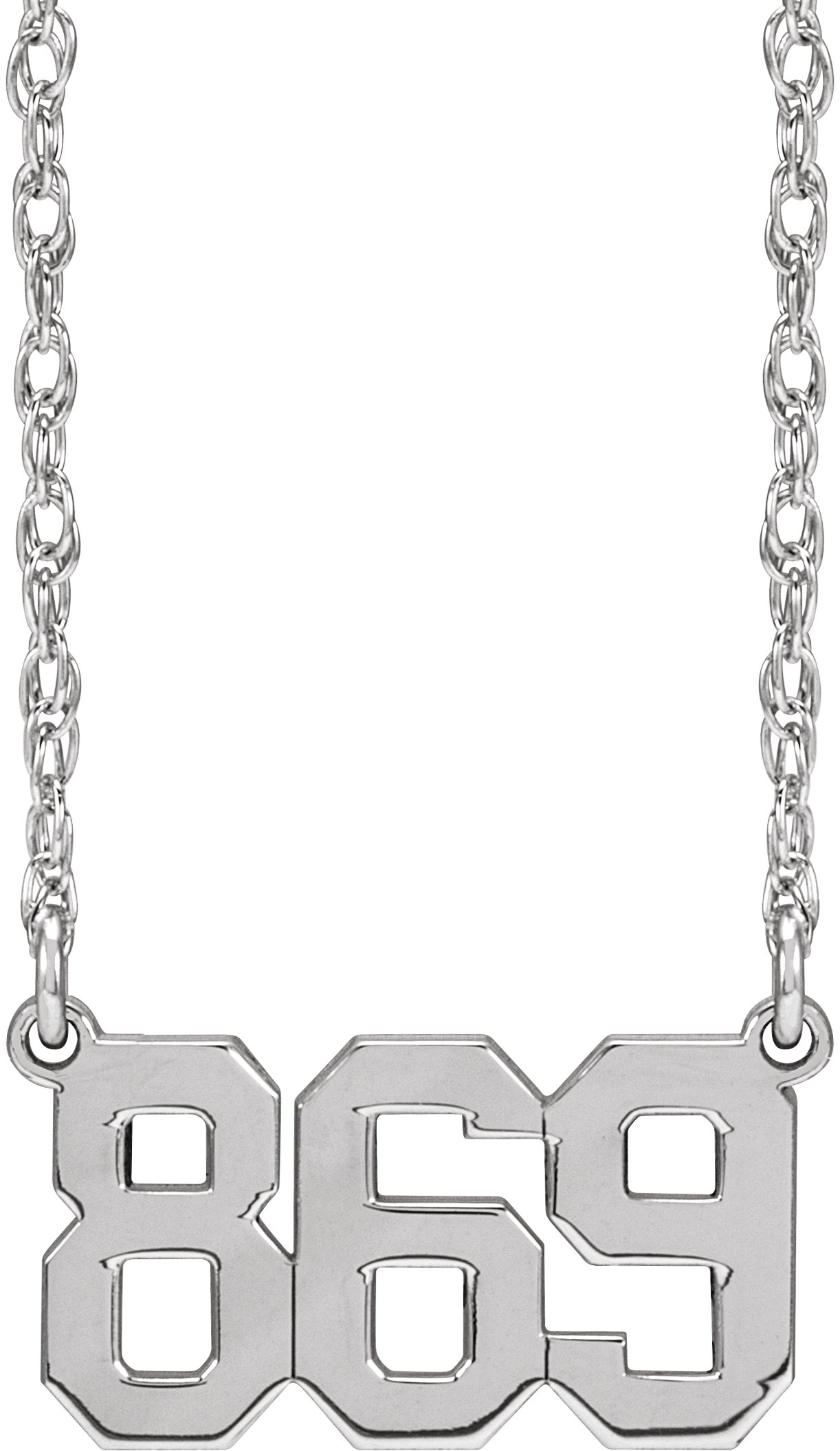 Numeral Necklace