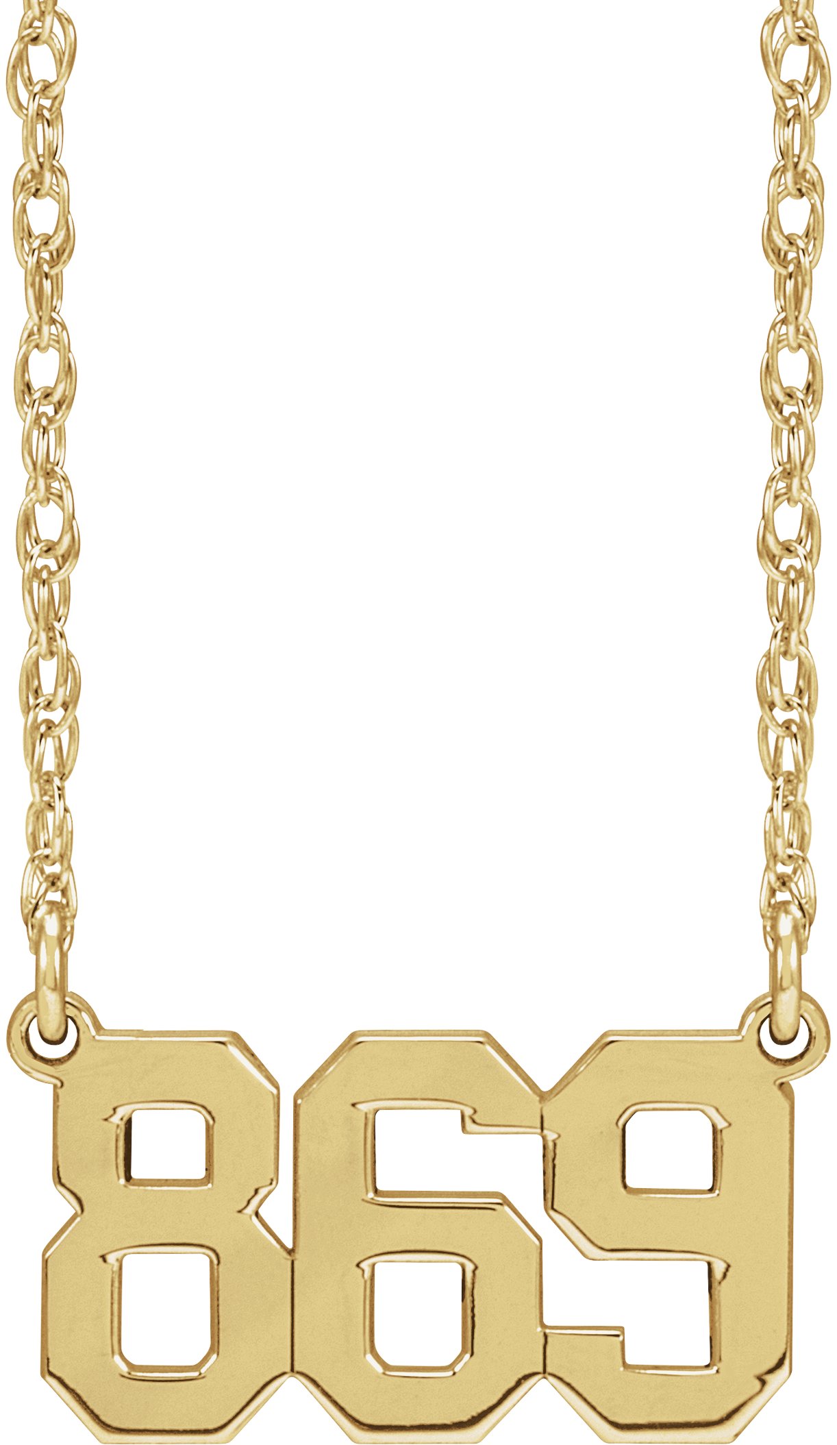 Numeral Necklace
