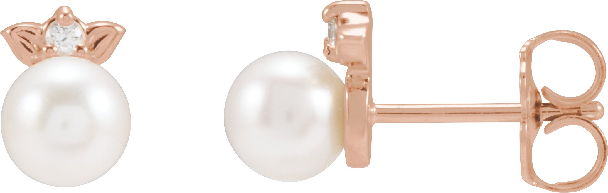 Floral Pearl Earrings
