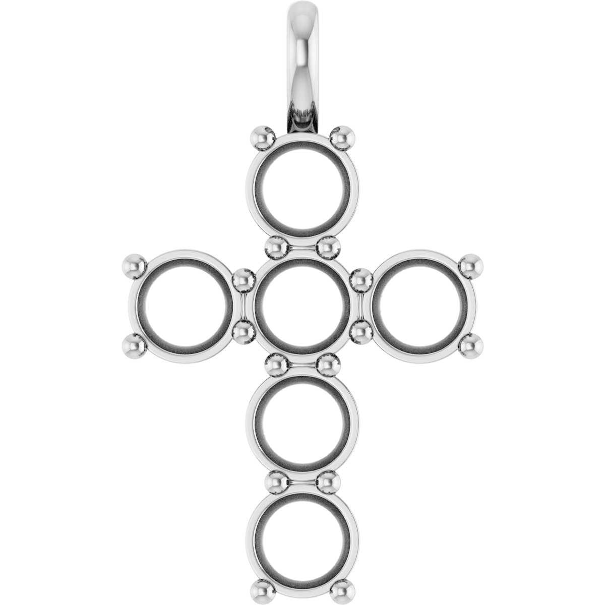 Accented Cross Pendant