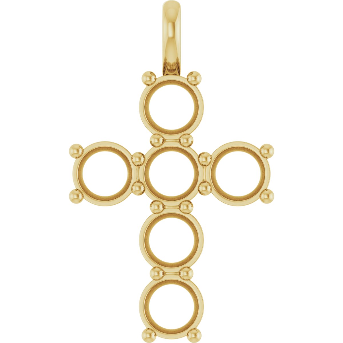 Accented Cross Pendant