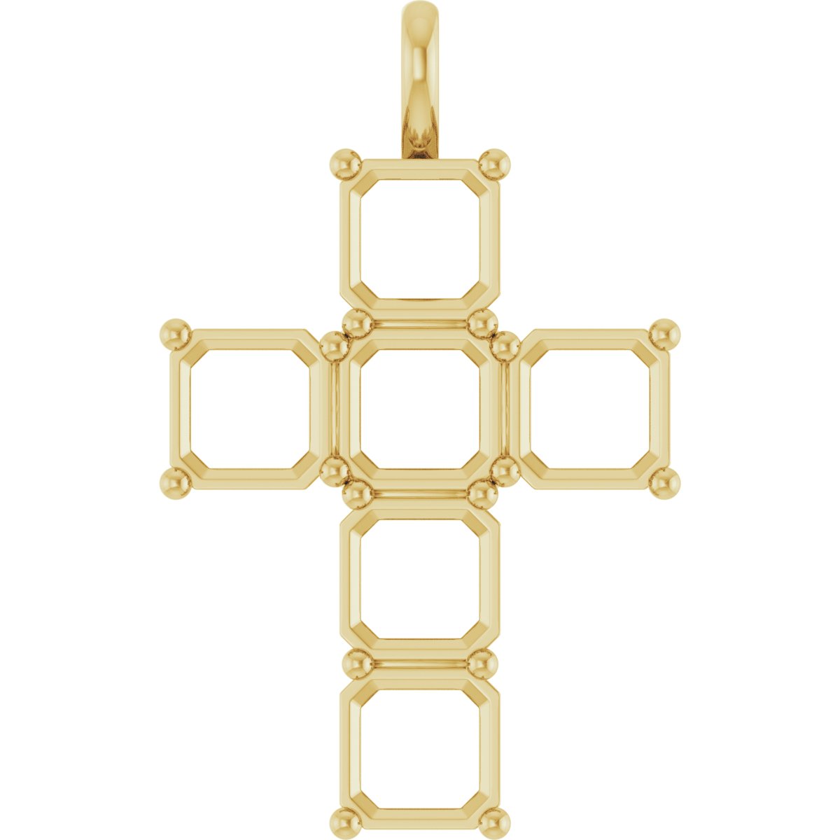 Accented Cross Pendant