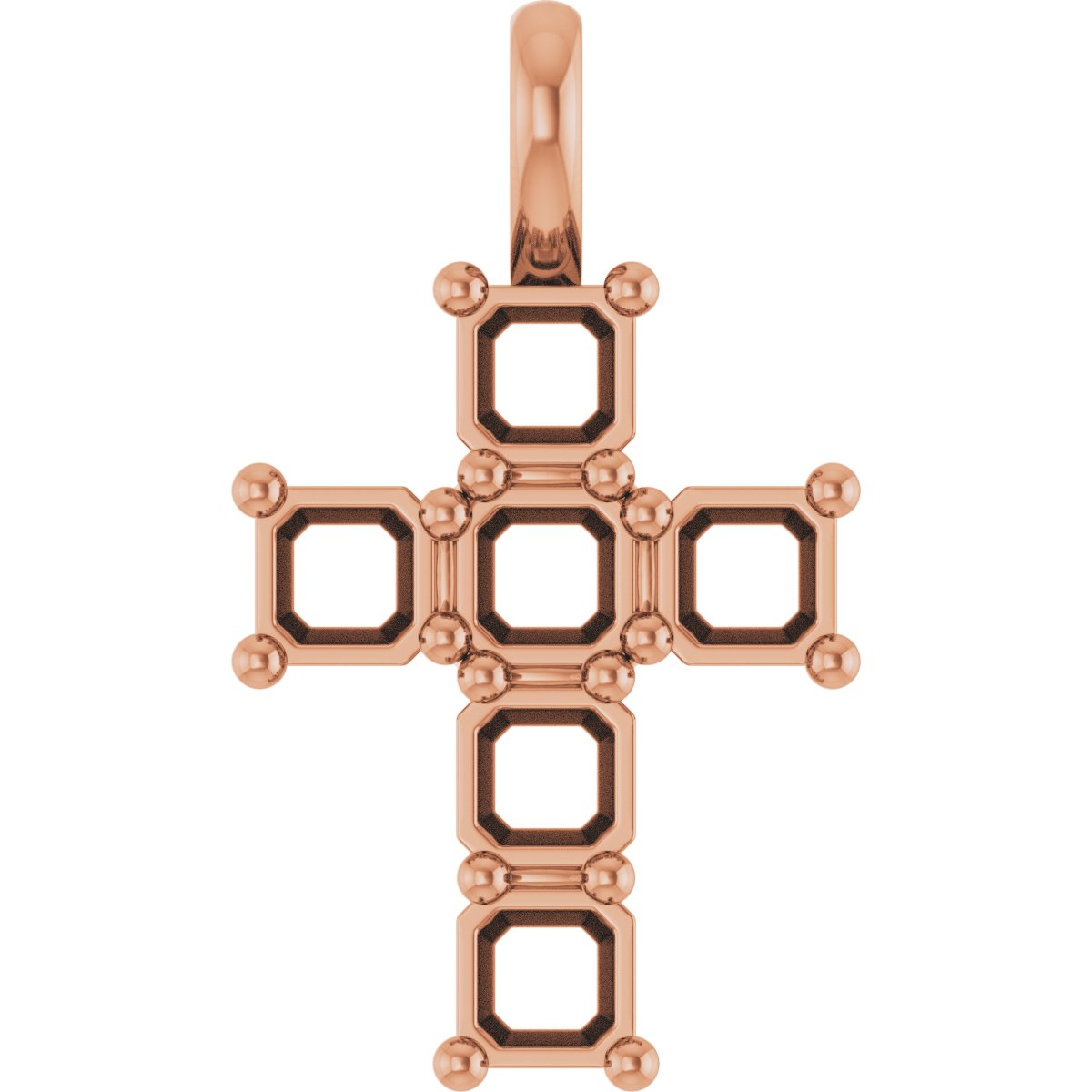 Accented Cross Pendant