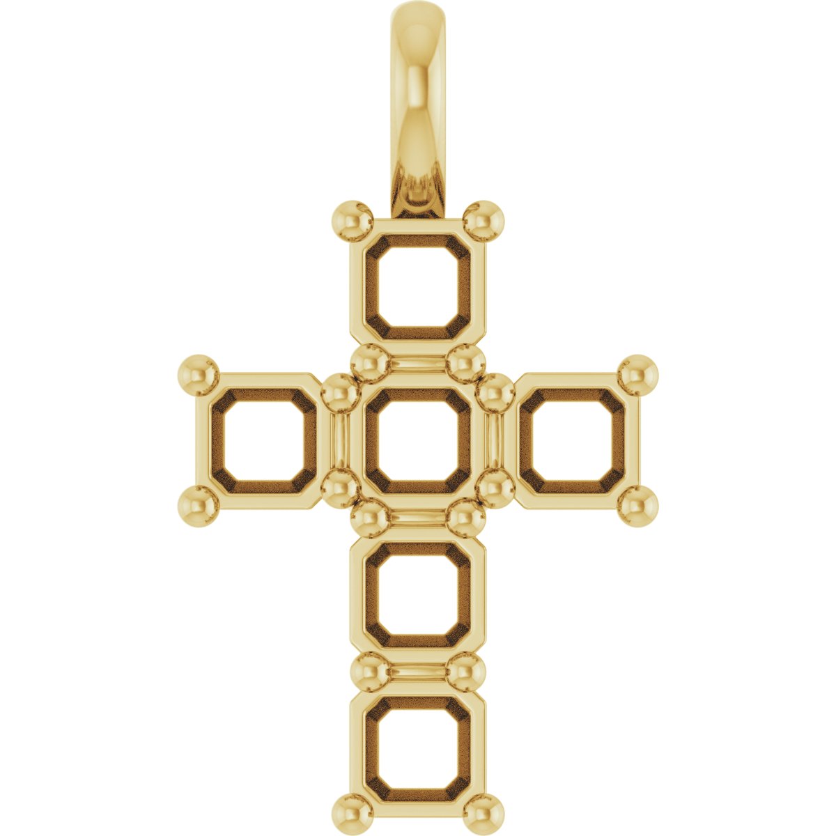 Accented Cross Pendant