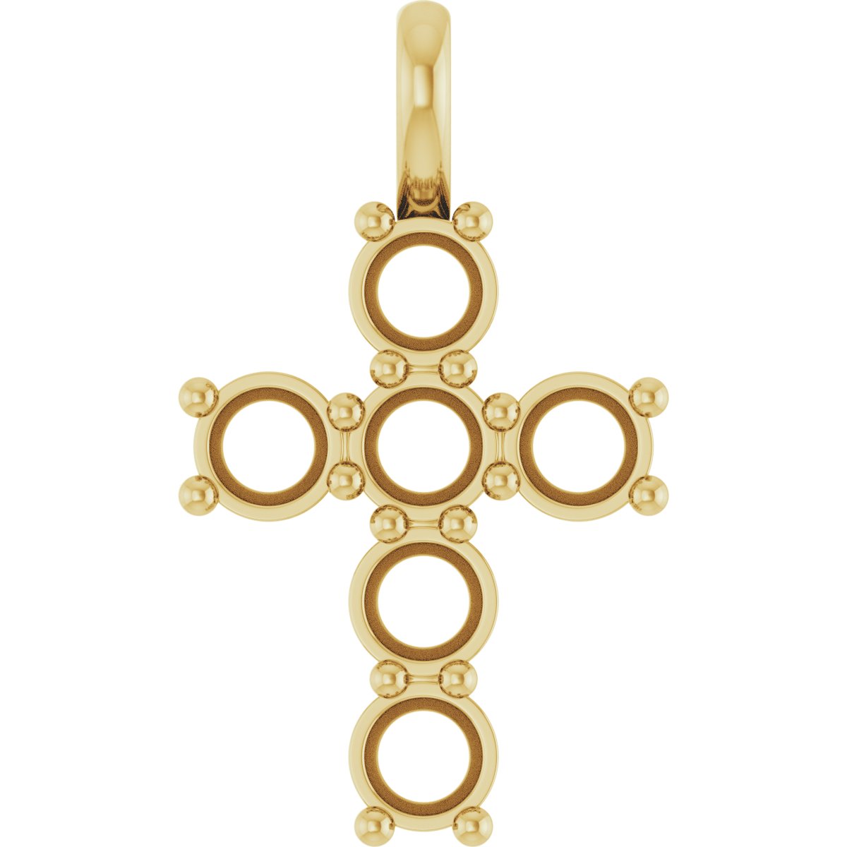 Accented Cross Pendant