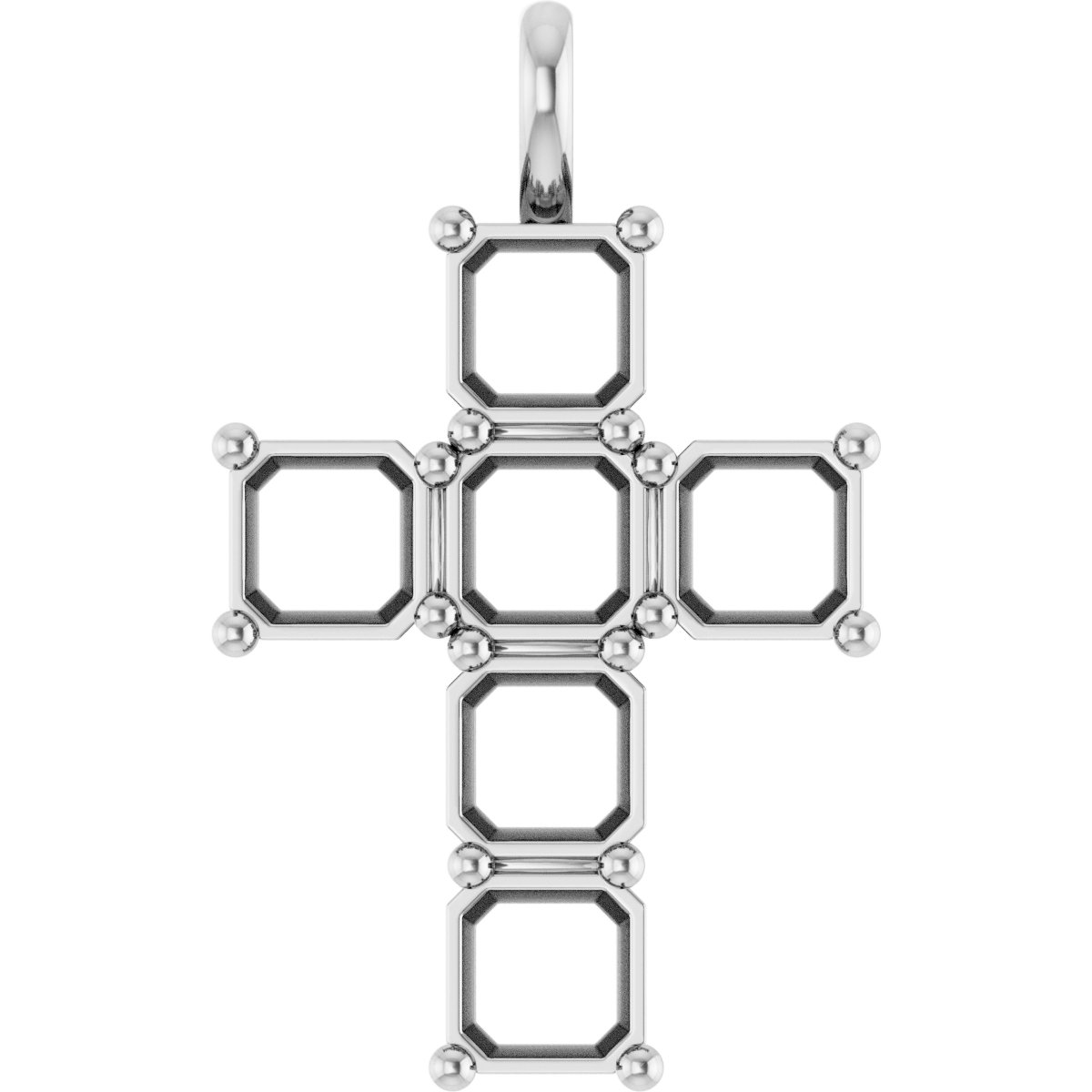 Accented Cross Pendant