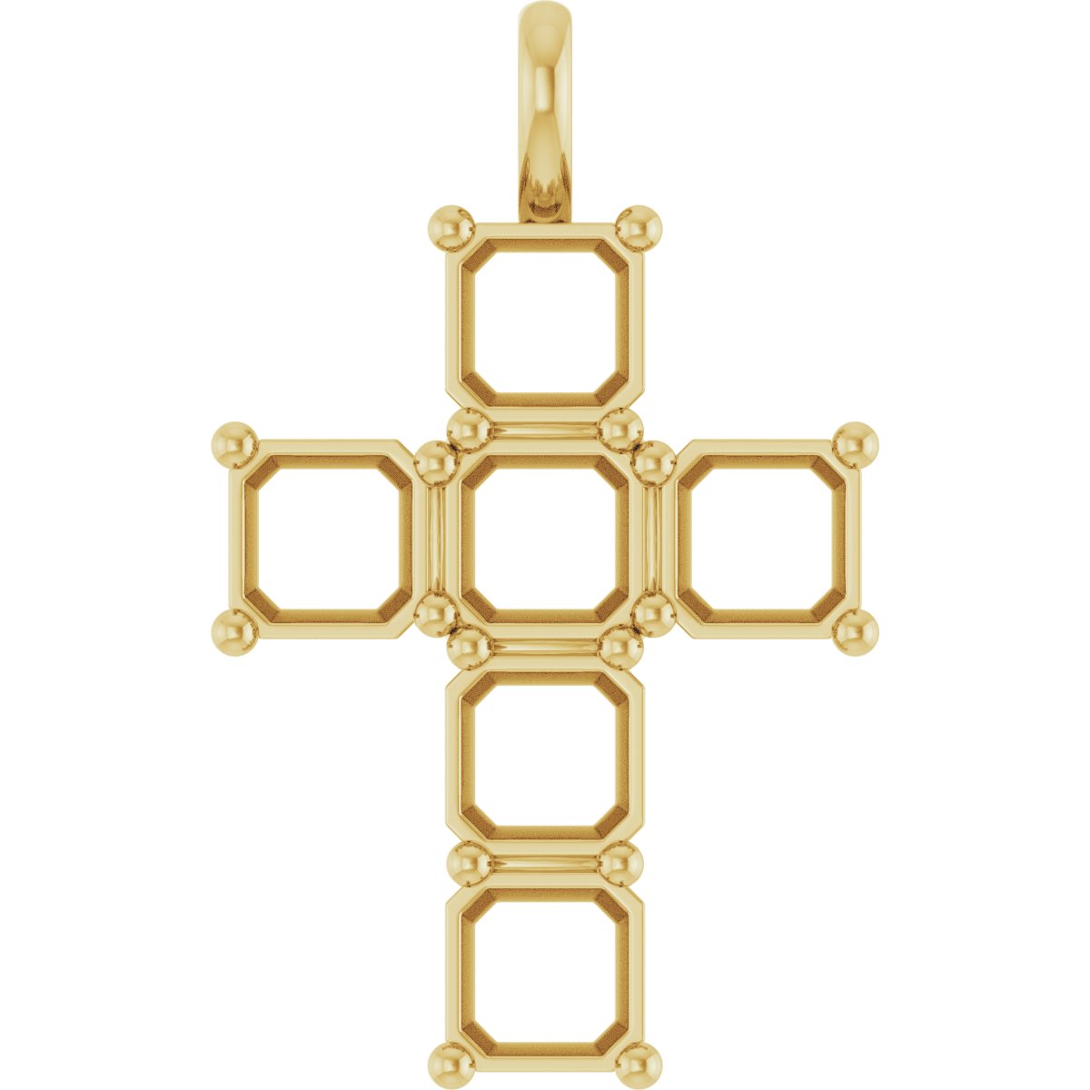 Accented Cross Pendant