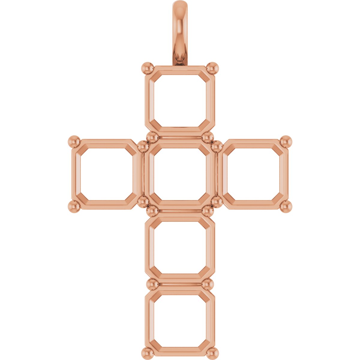 Accented Cross Pendant