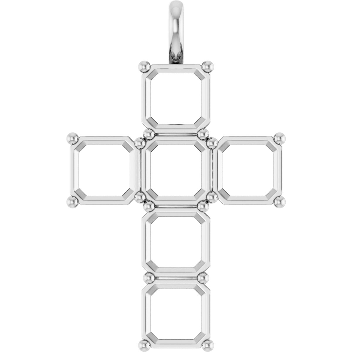 Accented Cross Pendant