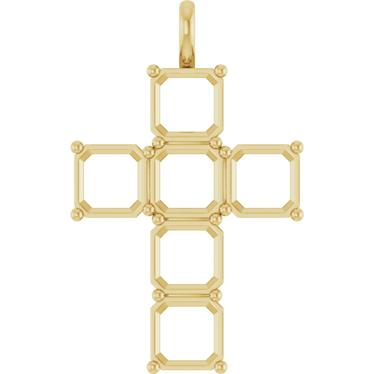 Accented Cross Pendant