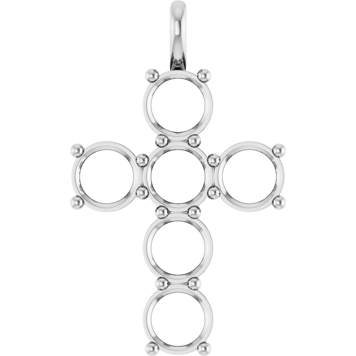 Accented Cross Pendant