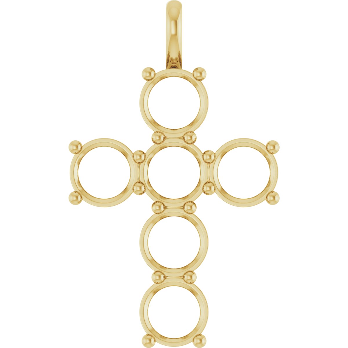 Accented Cross Pendant
