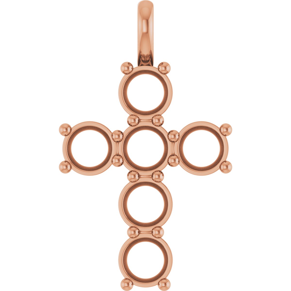 Accented Cross Pendant
