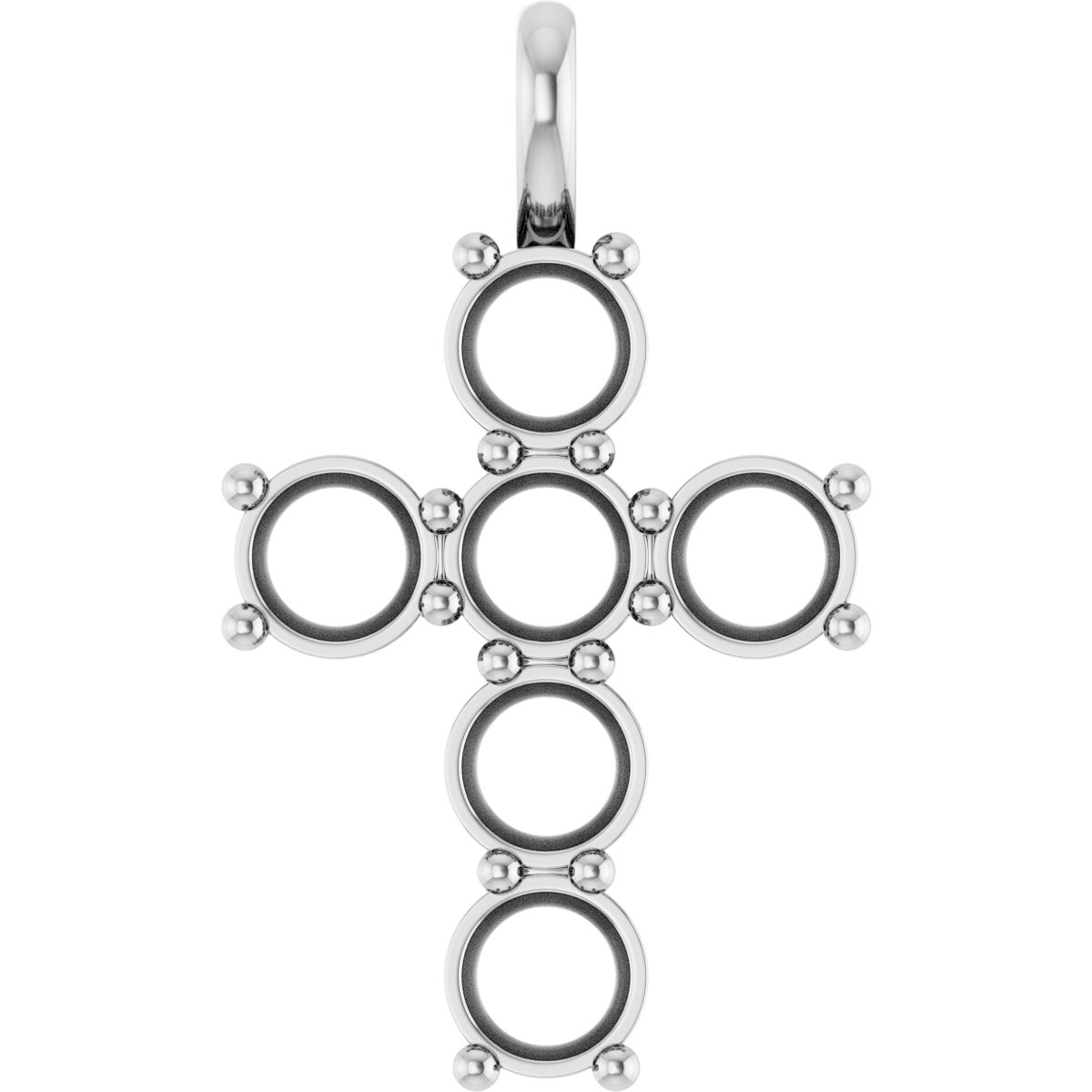 Accented Cross Pendant