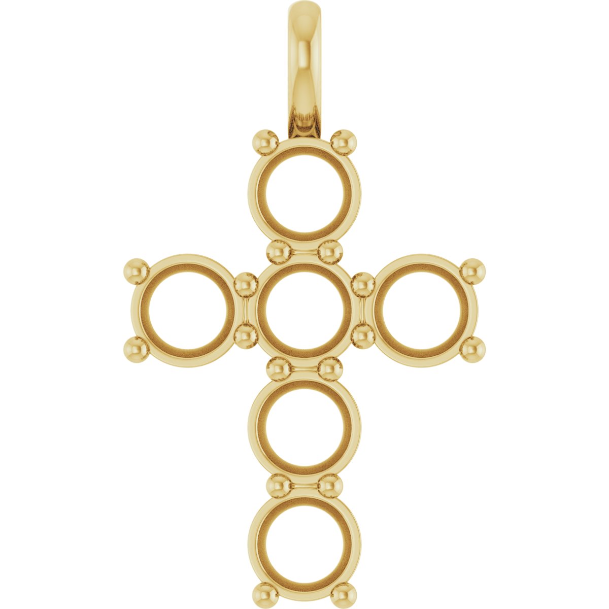 Accented Cross Pendant