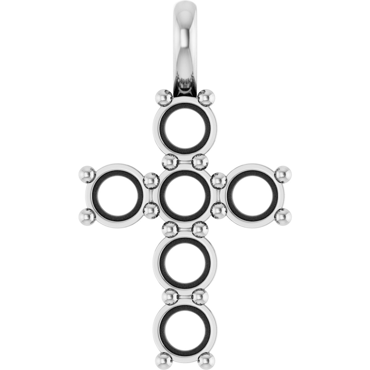 Accented Cross Pendant