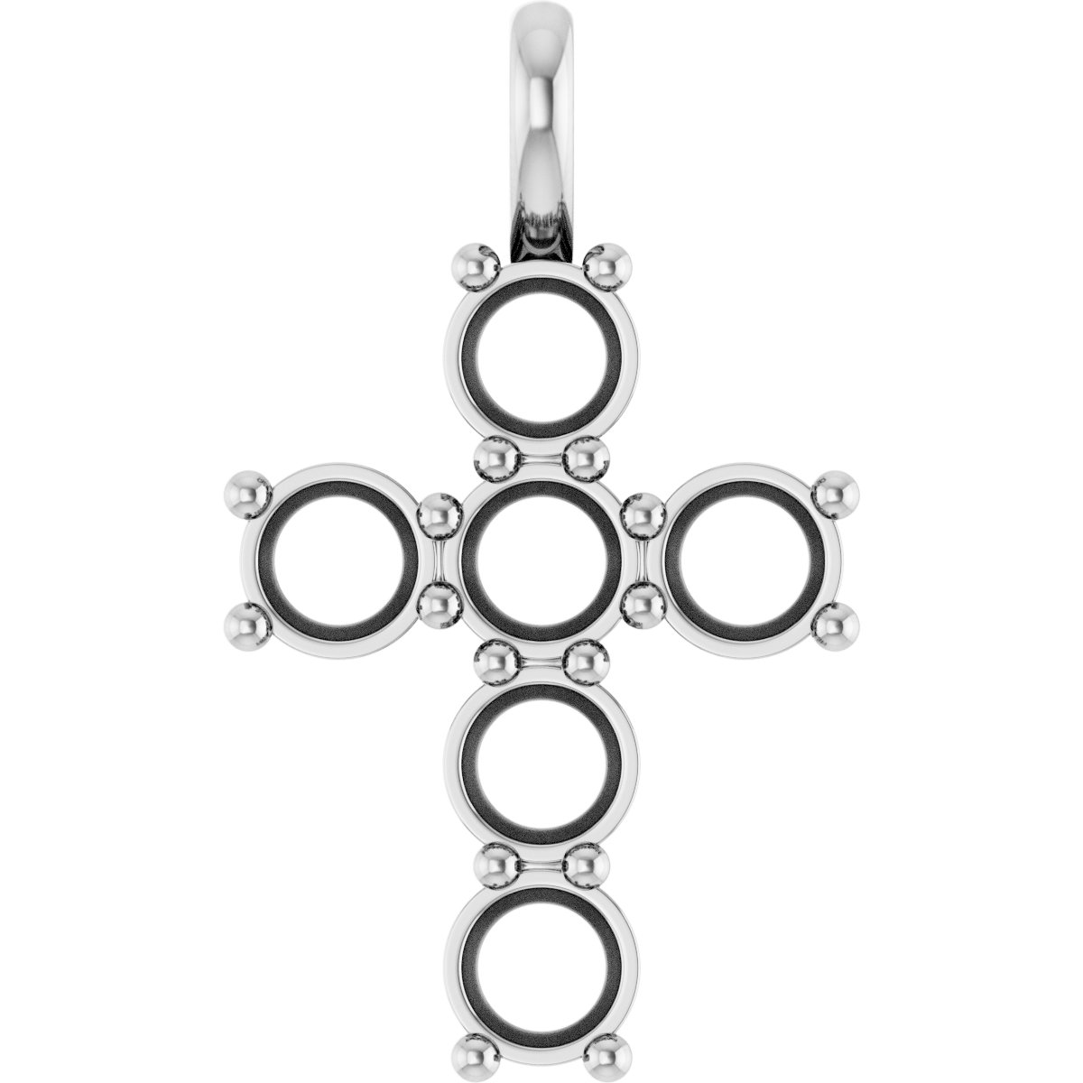 Accented Cross Pendant