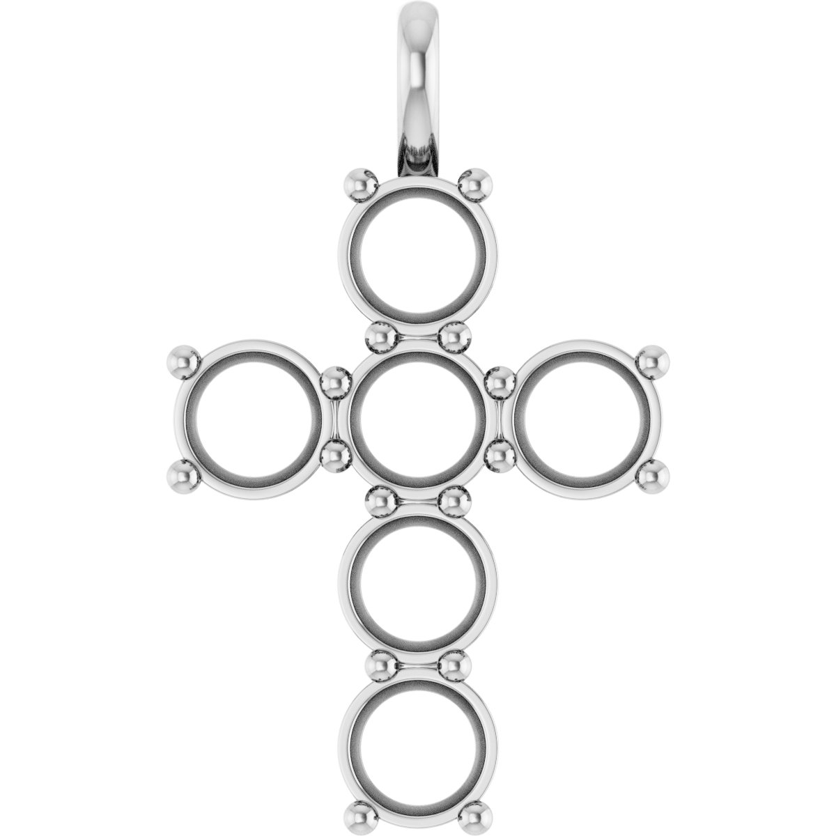 Accented Cross Pendant