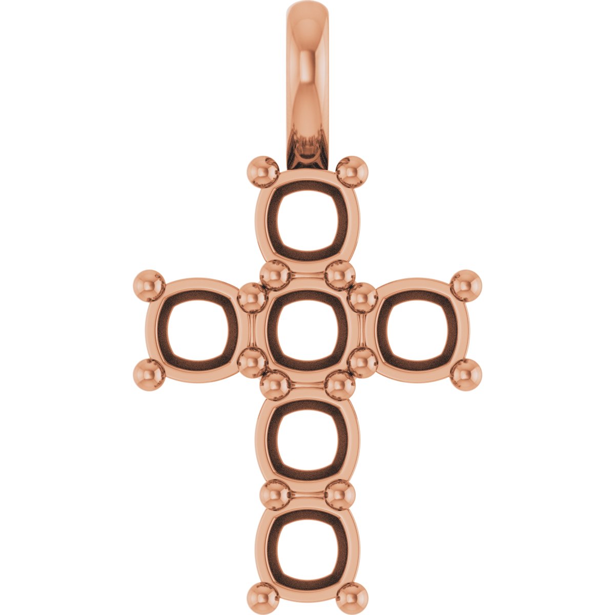 Accented Cross Pendant