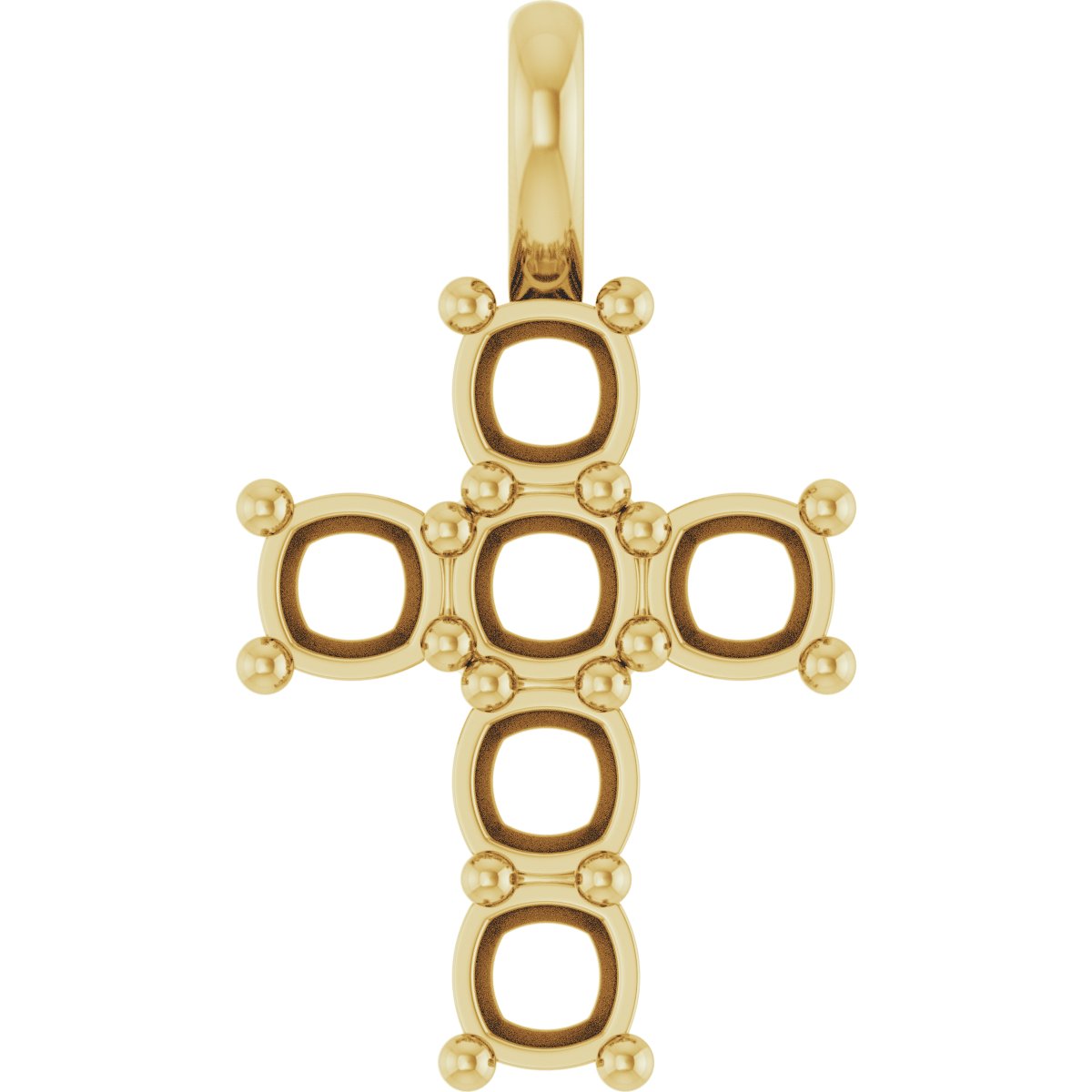 Accented Cross Pendant