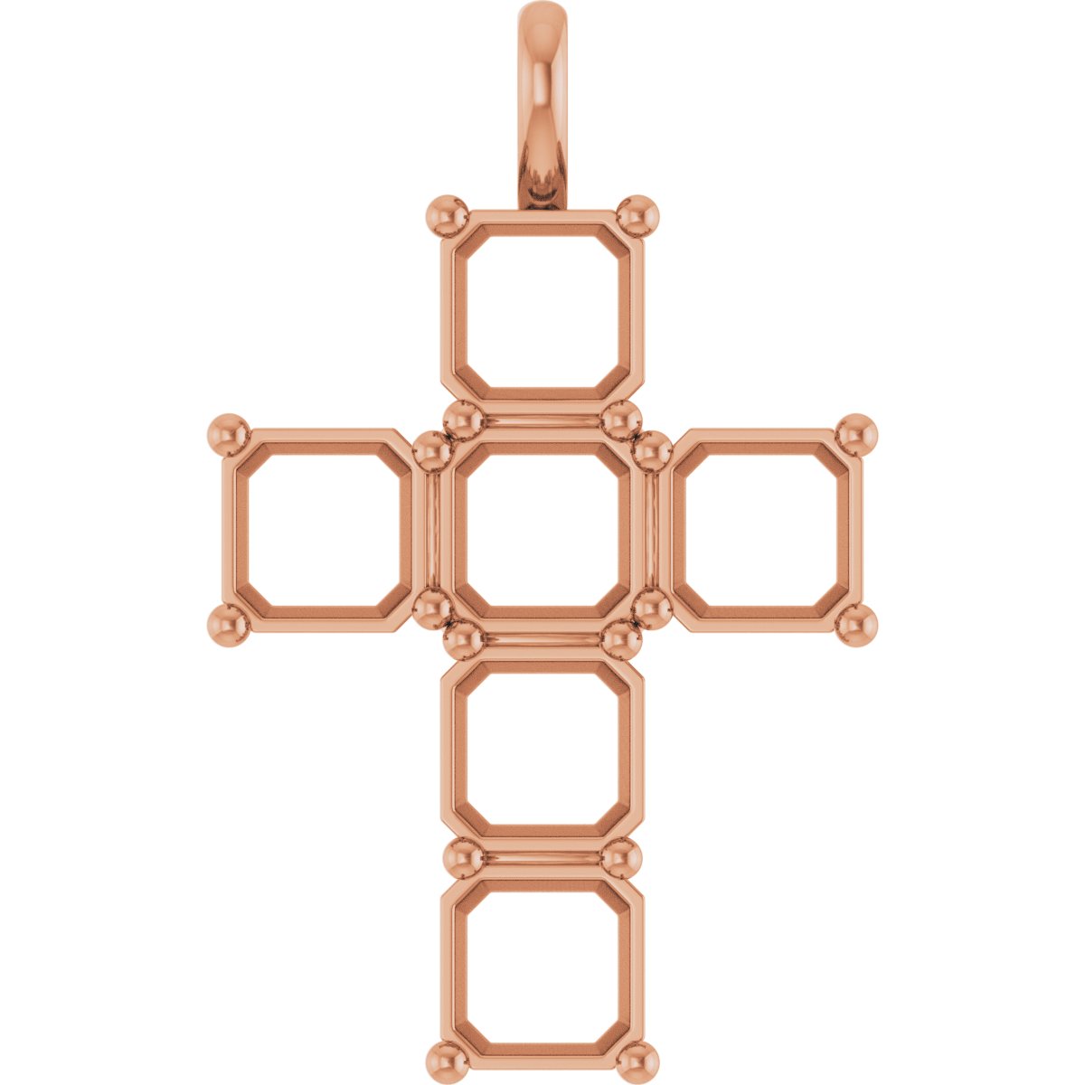 Accented Cross Pendant