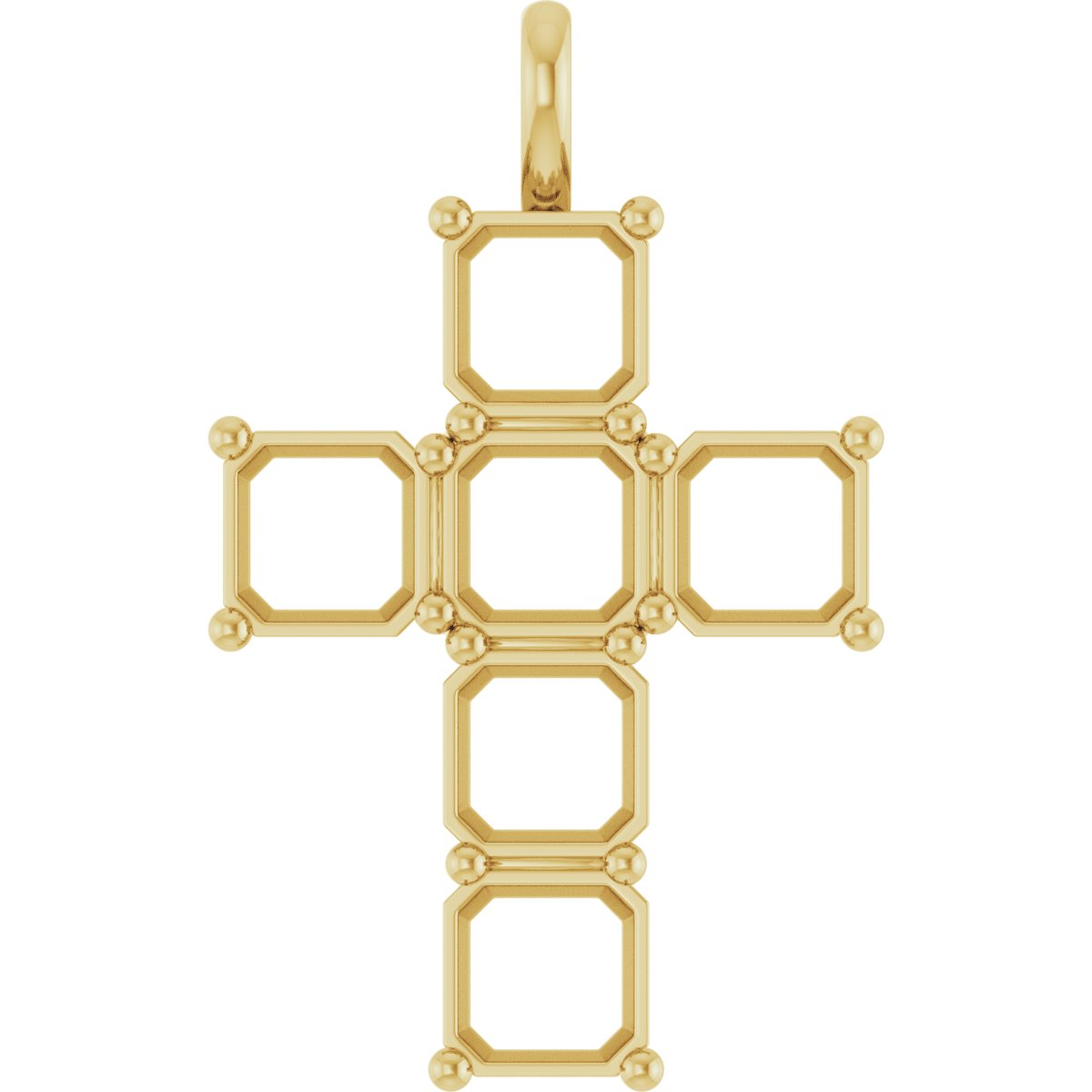 Accented Cross Pendant