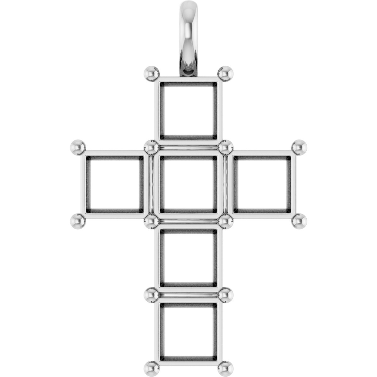 Accented Cross Pendant
