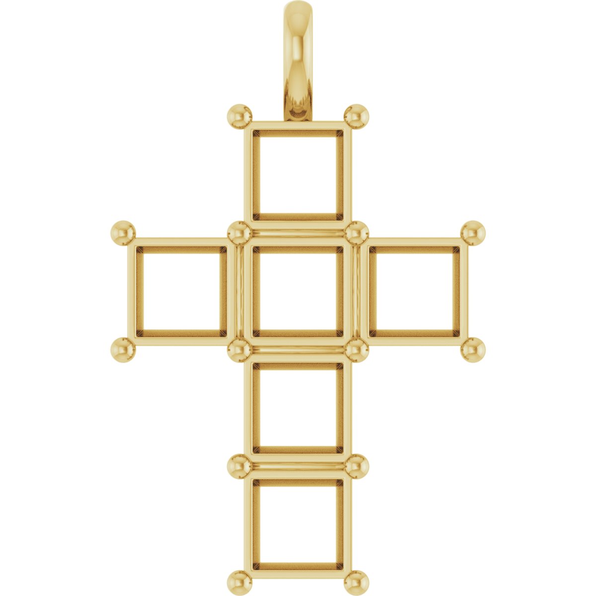 Accented Cross Pendant