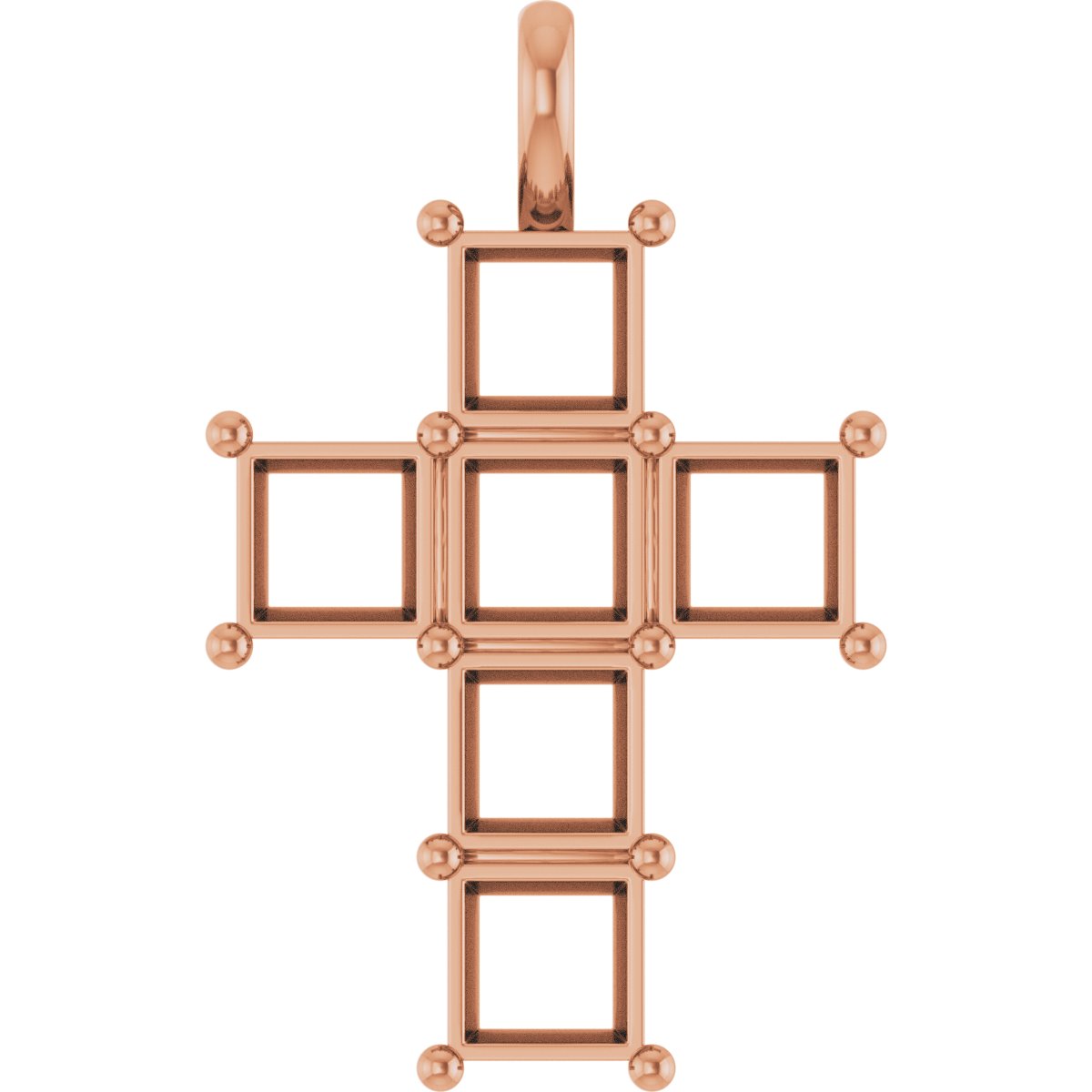 Accented Cross Pendant