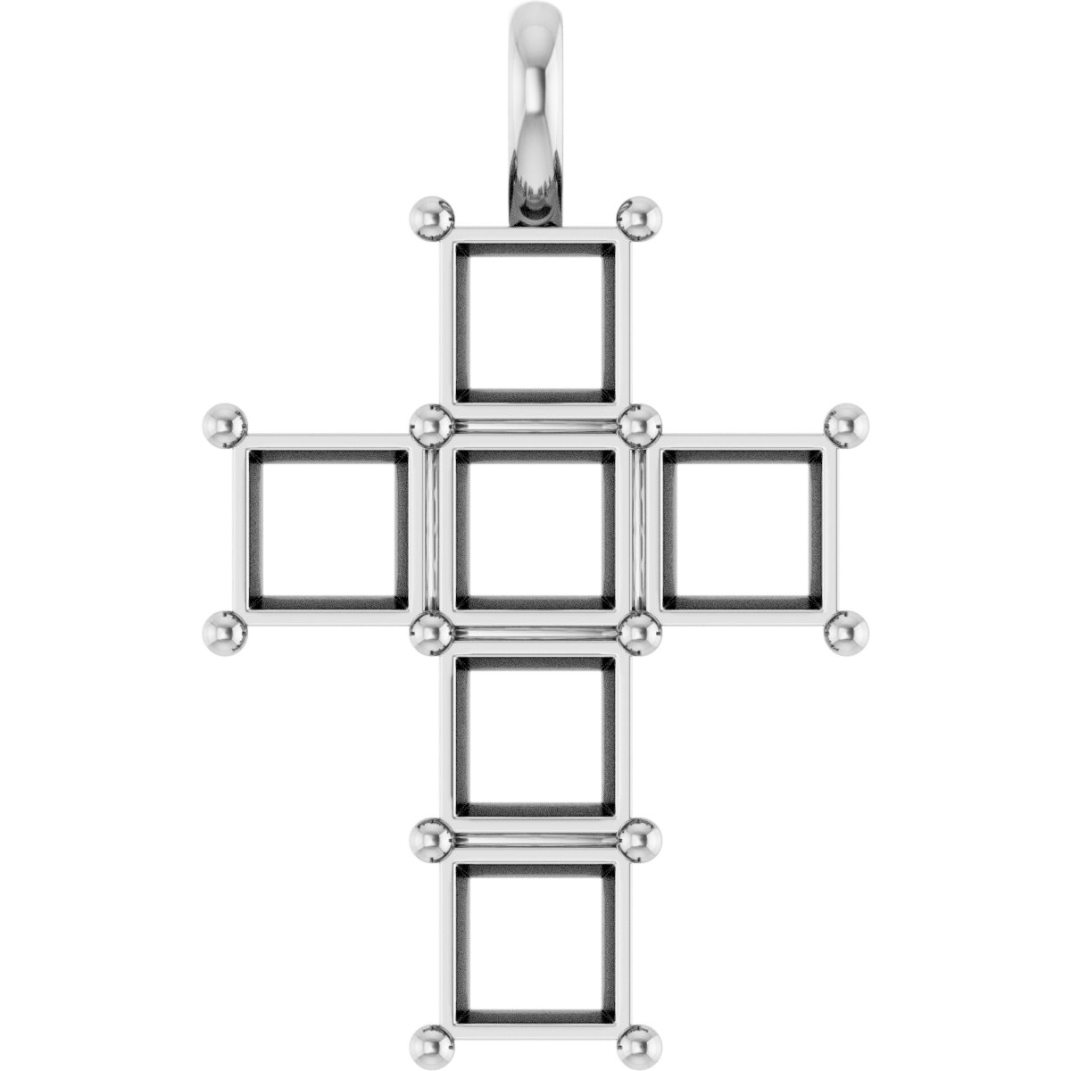 Accented Cross Pendant