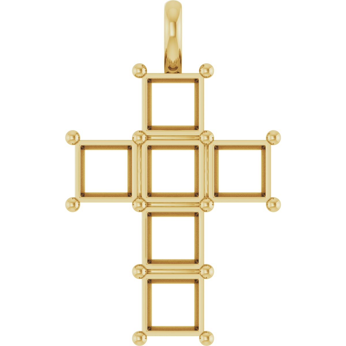 Accented Cross Pendant