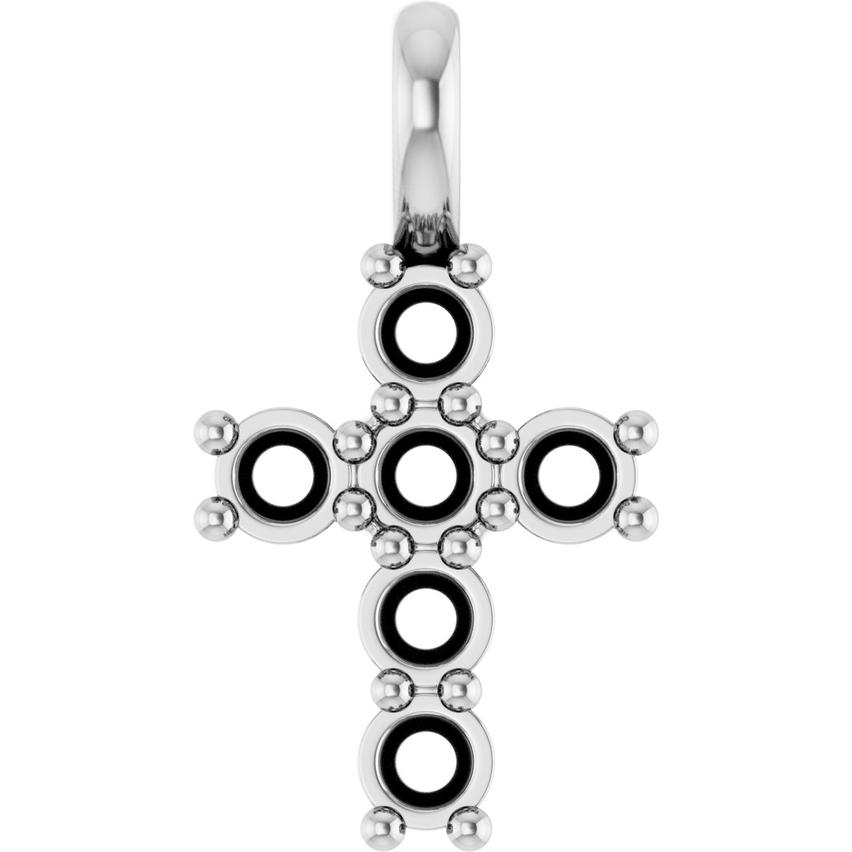 Accented Cross Pendant