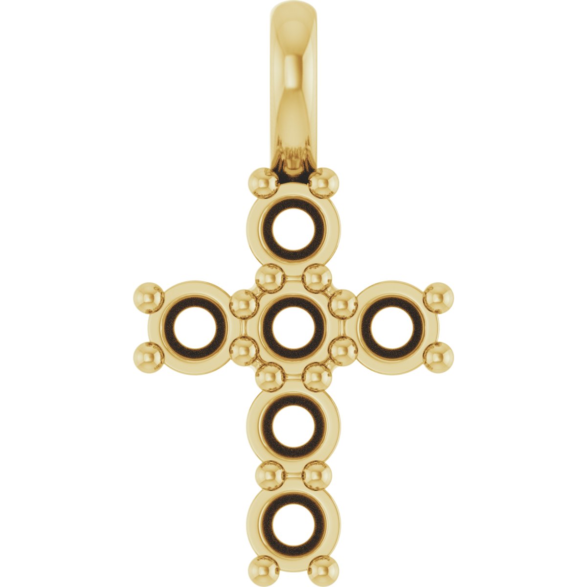 Accented Cross Pendant