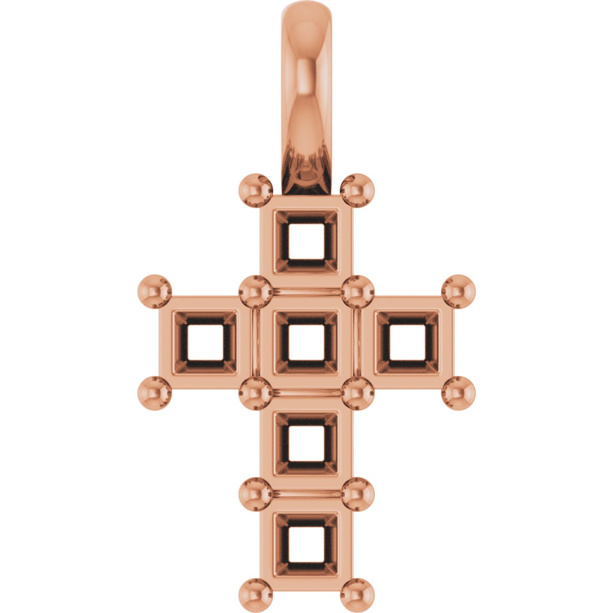 Accented Cross Pendant
