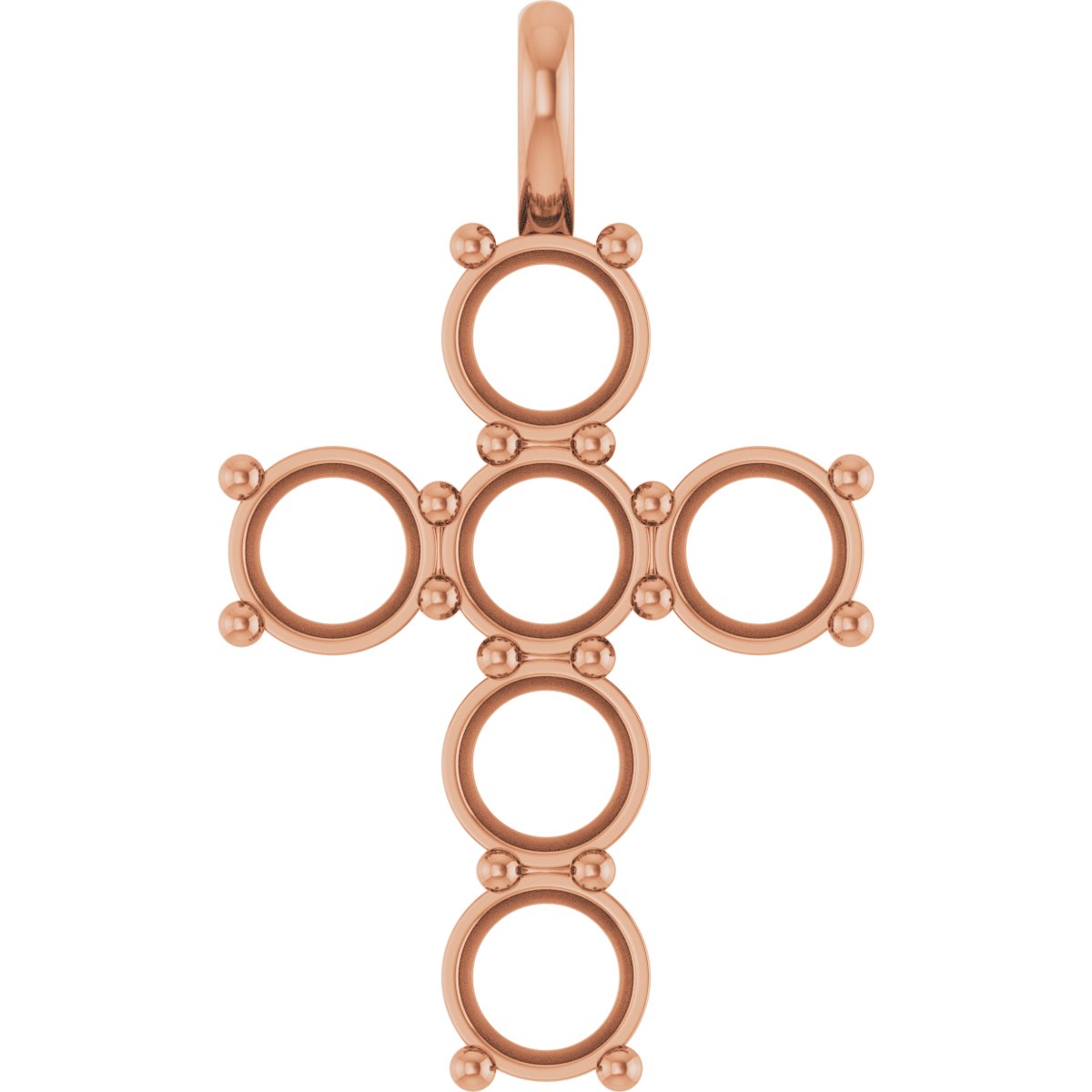 Accented Cross Pendant