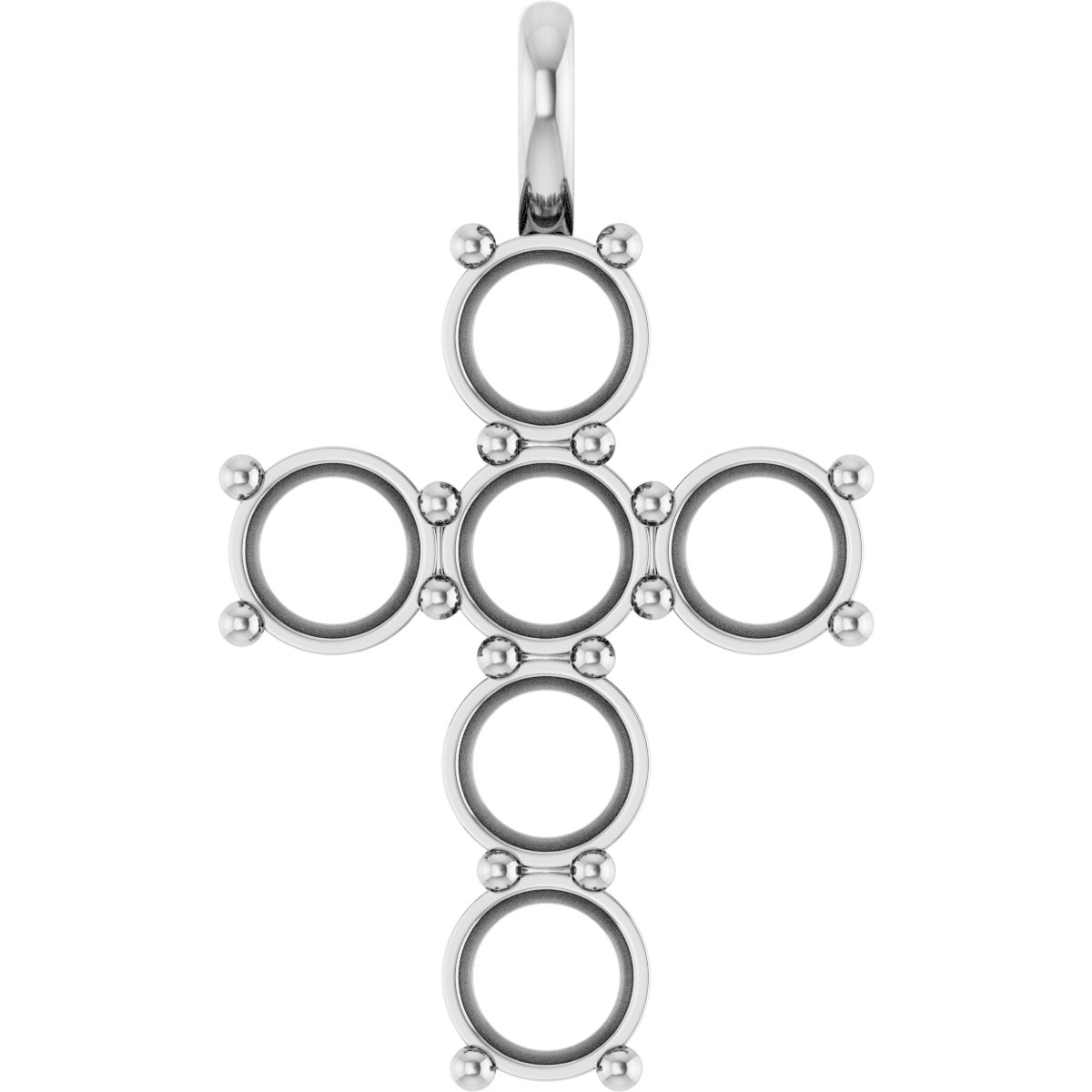Accented Cross Pendant