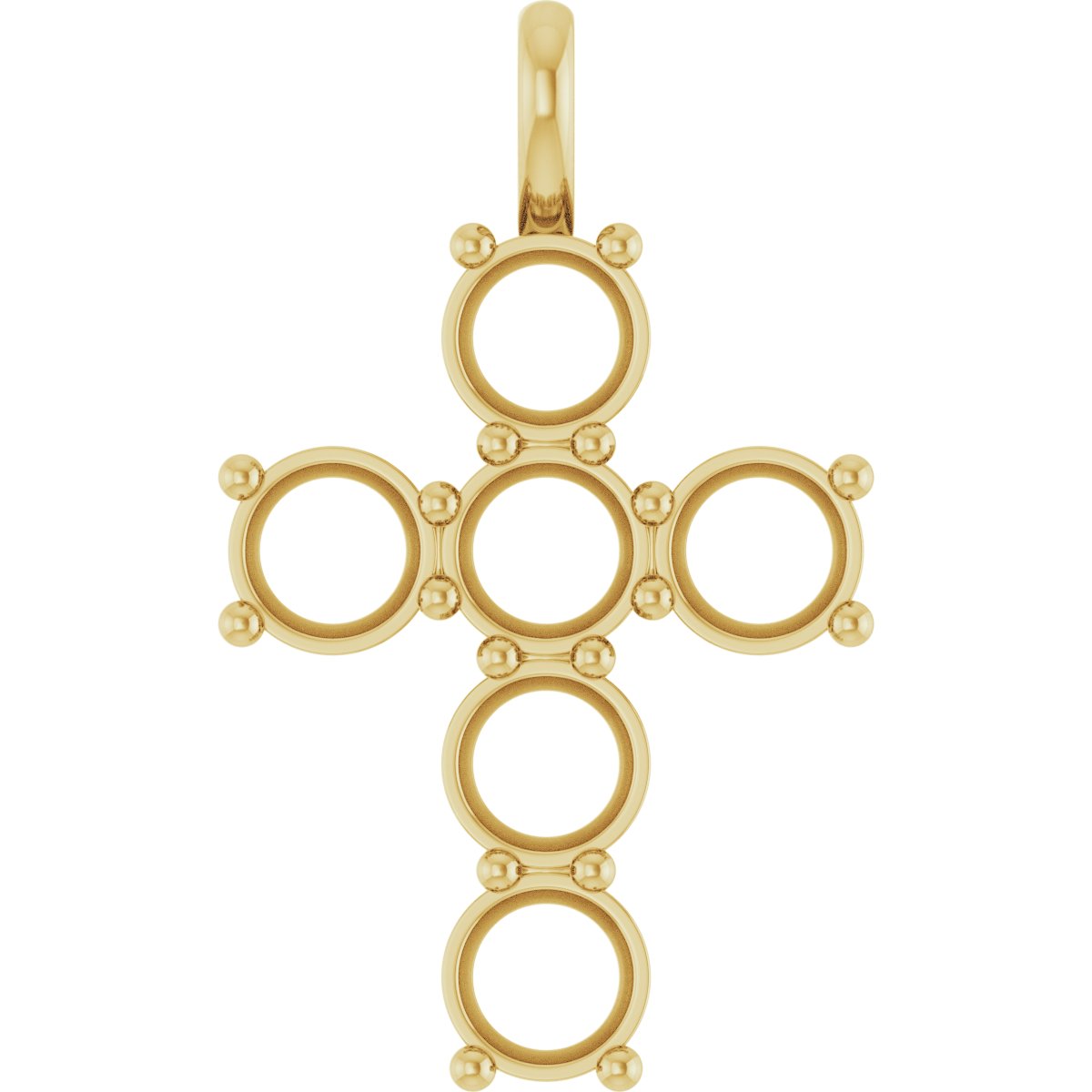 Accented Cross Pendant
