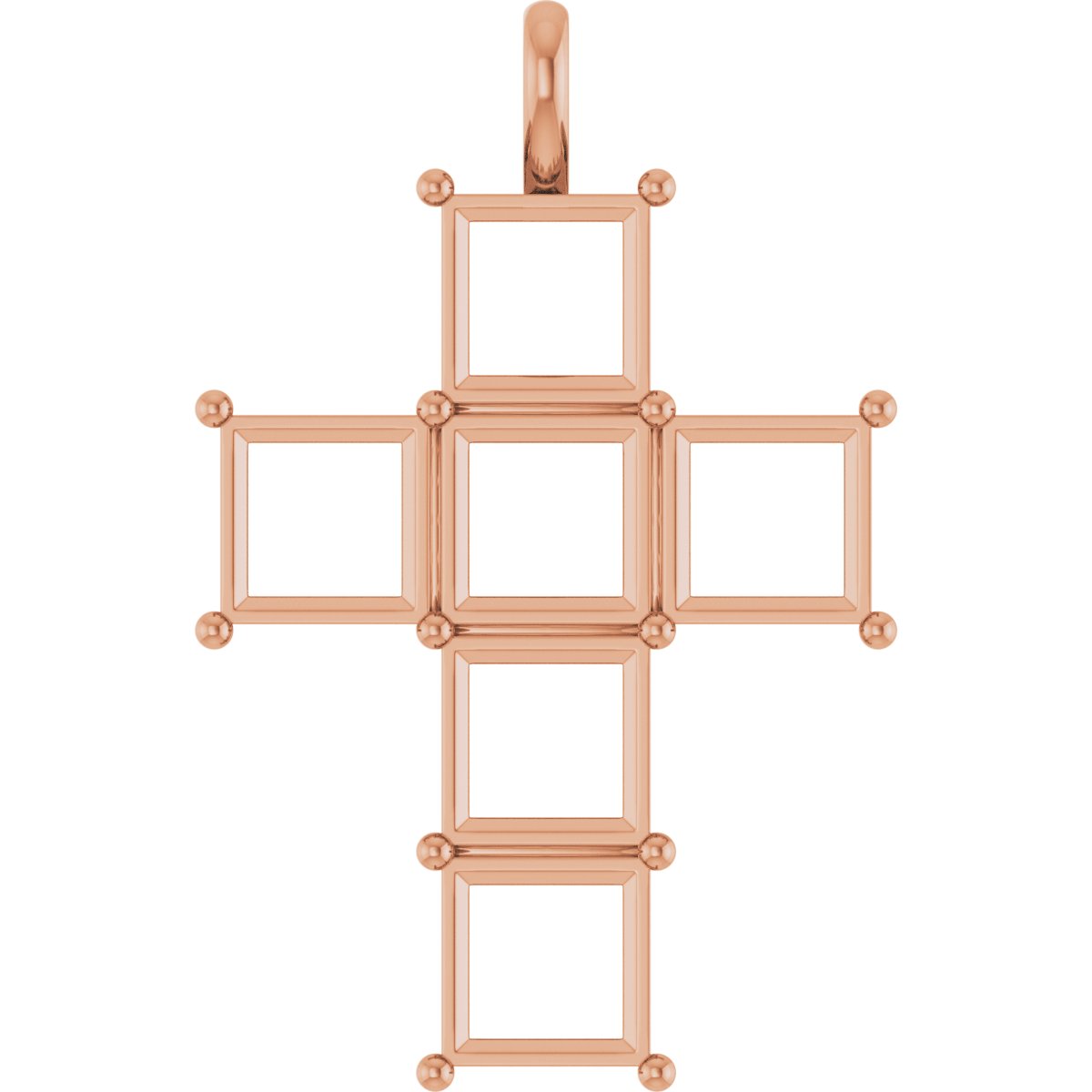 Accented Cross Pendant