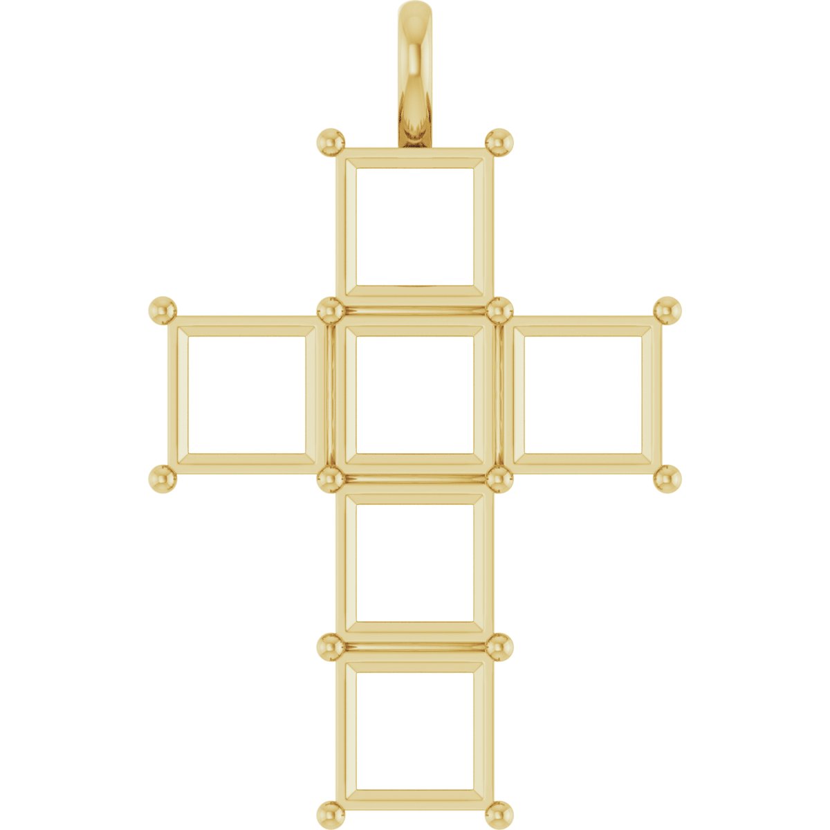 Accented Cross Pendant