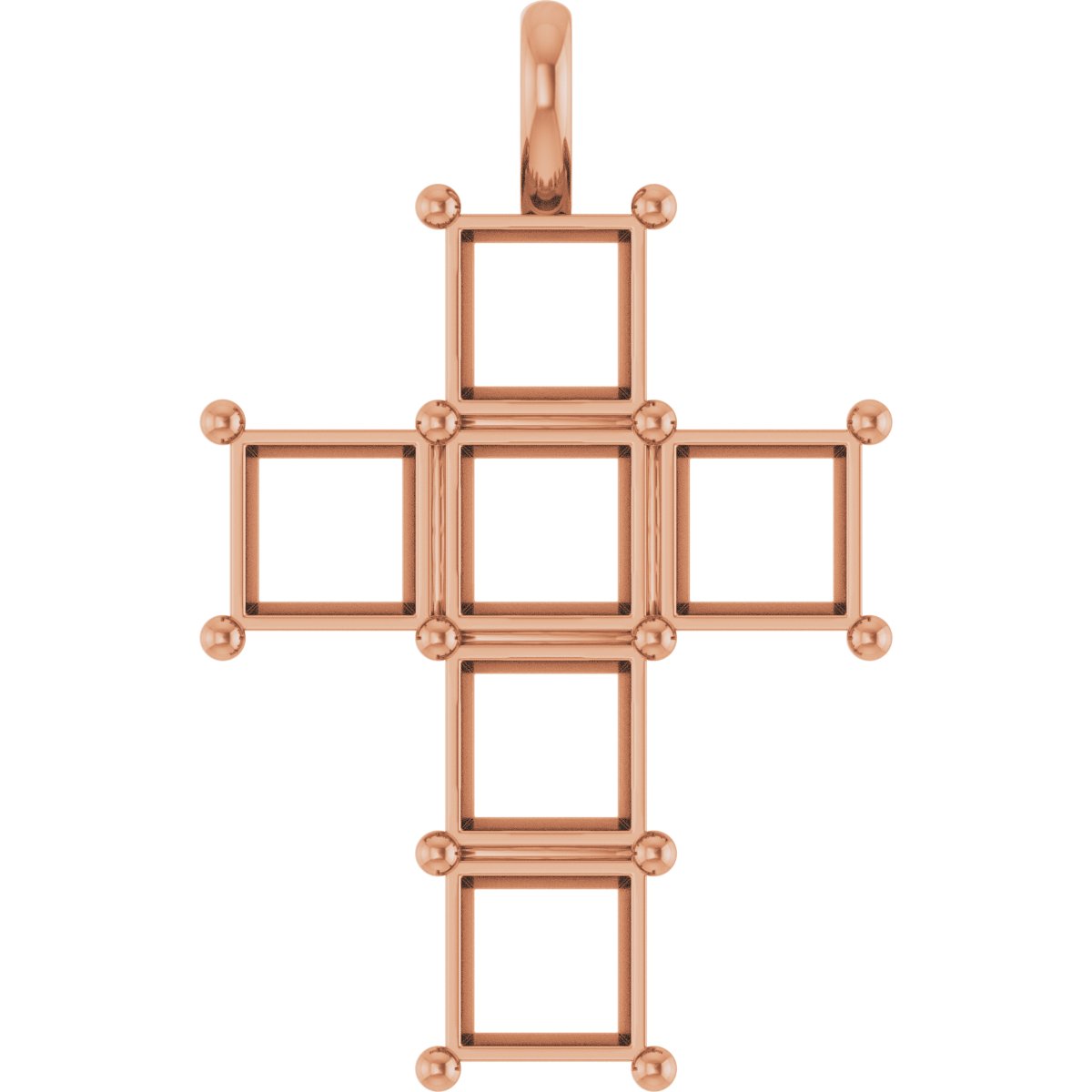 Accented Cross Pendant